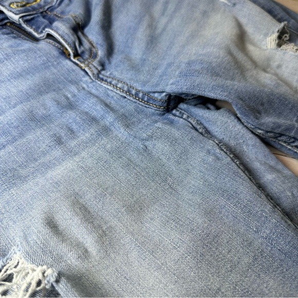 Hollister Blue Skinny Jeans with Distressed Details - Picture 4 of 4
